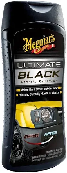 Meguiar's G15812 Ultimate Black Plastic Restorer 355ml