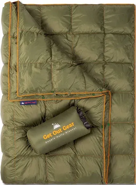 Get Out Gear Double Puffy Camping Blanket