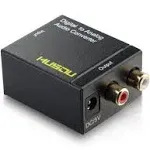 Musou Digital Optical Coax to Analog RCA Audio Converter Adapter