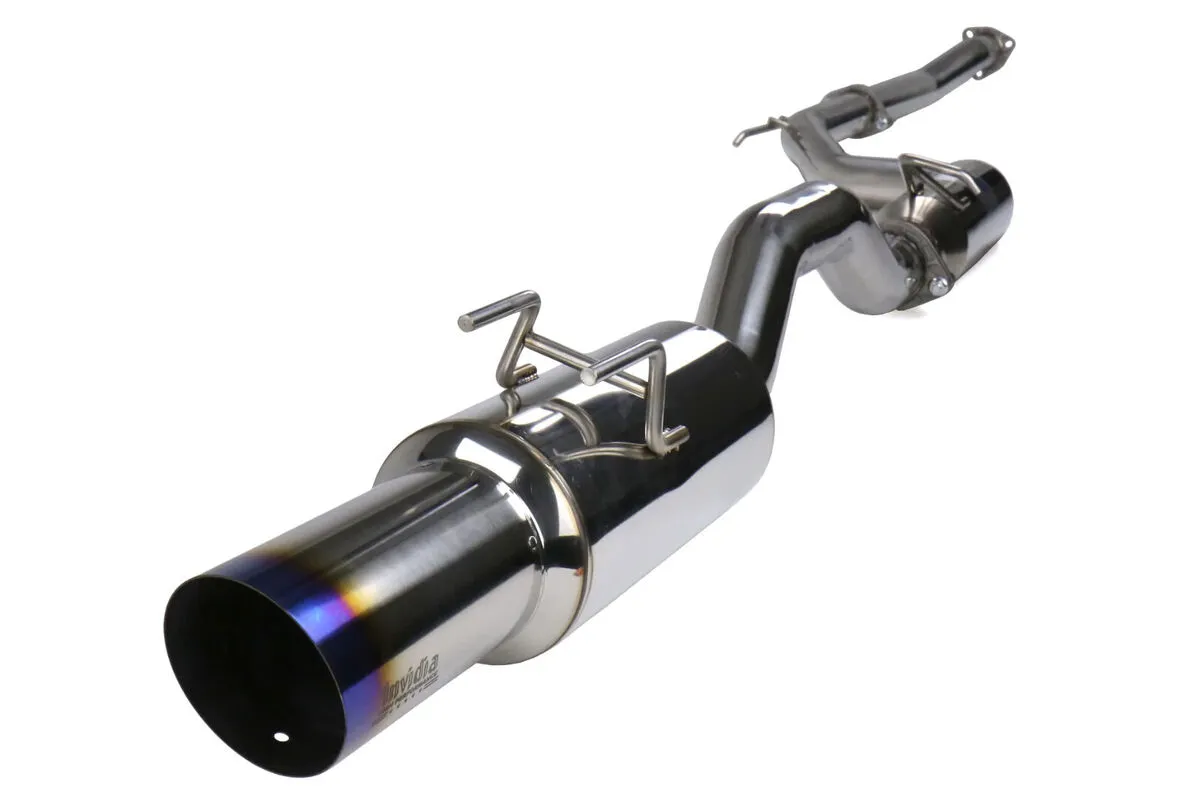 Honda Civic Invidia Invidia 12+ Honda Civic Si Sedan N1 Titanium Tip Cat-Back Exhaust HS12HC4GTT