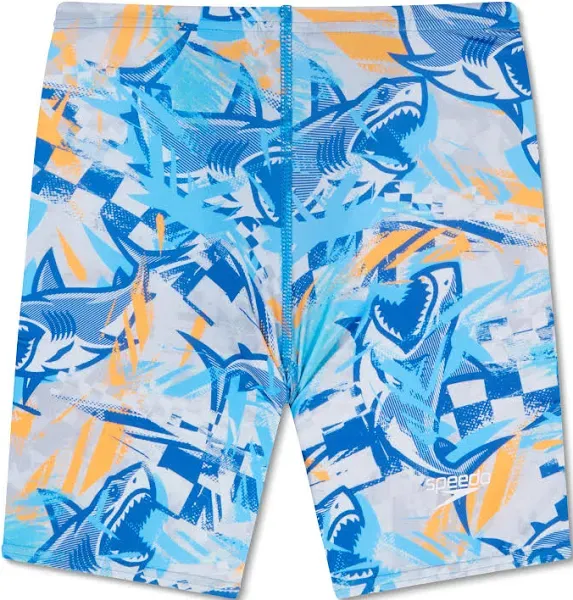 Speedo Boy's Swimsuit Jammer Begin to Swim Solid