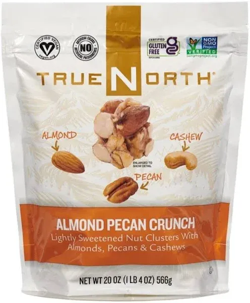 True North Almond Pecan Cashew Clusters