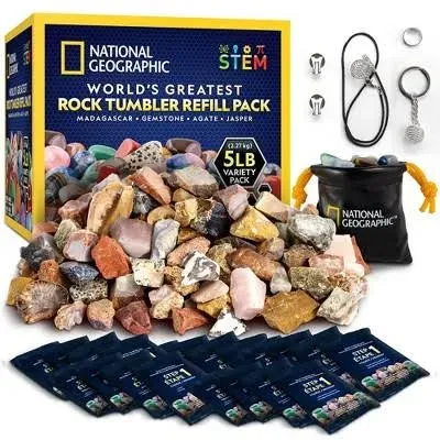 National Geographic Rock Tumbler Refill Kit