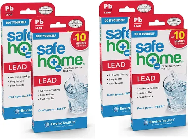 DIY Lead in Drinking Water Test Kit - 5ppb Detection - 10 Min Test - Single Pack