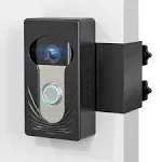 Trushome Doorbell Mount for Ring/Blink/Eufy Wireless Video Doorbell, Compatible with Ring Doorbell 4/3/2/1, No Drill Anti Theft Doorbell Mount Camera