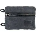 Multitool Pocket Pouch - XL Charcoal Black Waxed Canvas