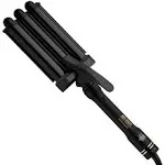 Hot Tools Pro Artist 3 Barrel Waver - Black Gold