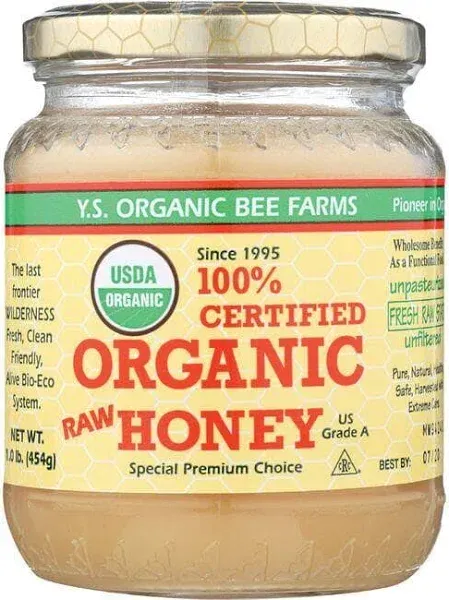 Y.s. Eco Bee Farms Organic Raw Honey