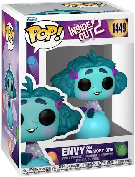 Disney Pixar Inside Out 2 Envy on Memory Orb POP! Vinyl Figure