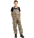 Berne Youth Softstone Insulated Bib Overall - Realtree Edge