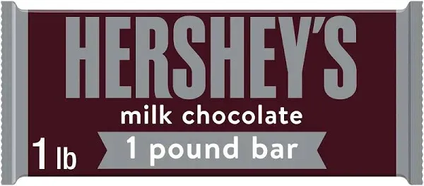 Hershey's Milk Chocolate 1LB Gift Candy Bar