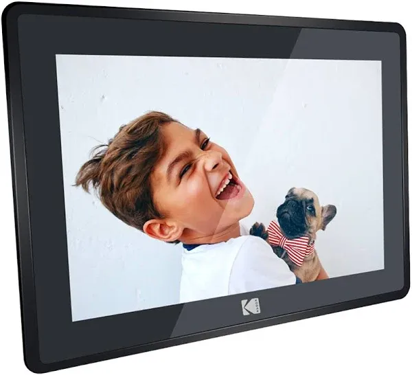 Kodak 10" Digital Picture Frame with Wi-Fi and Multi-Touch Display (Matte Black)