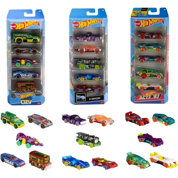 Hot Wheels Toy Cars Bundle of 15 1:64 Scale Vehicles