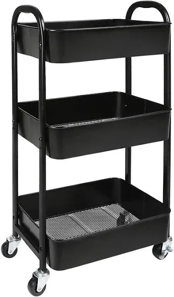 Brightroom 3 Tier Metal Utility Cart