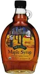 Organic Maple Syrup Grade A Amber Color Rich Taste -- 12 fl oz