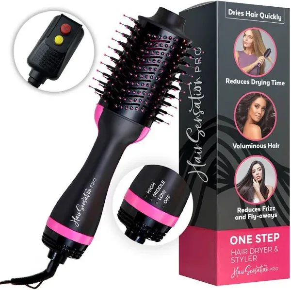 Hair Curling Brush Oval Shape