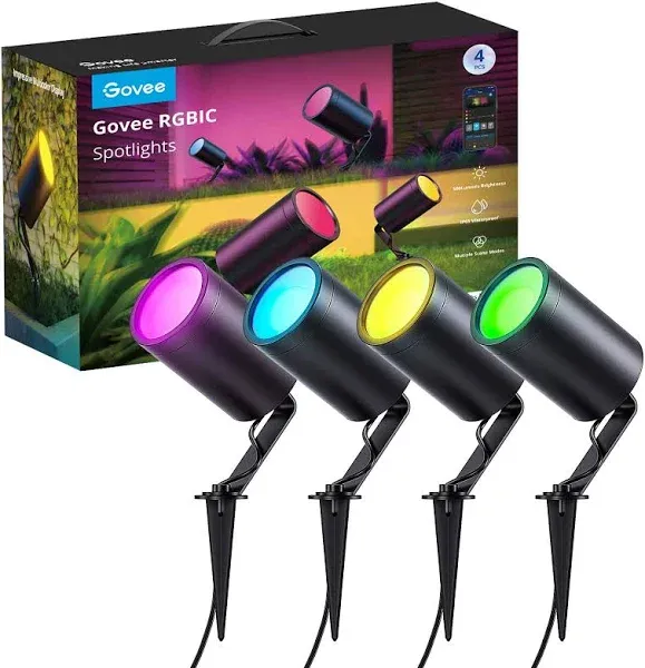 Govee Outdoor Spot Lights 4 Pack