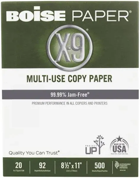 Boise X-9 Multi-Use Printer & Copy Paper