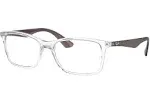 Ray Ban Eyeglasses RX7047 5768 Transparent 56mm male Plastic Clear