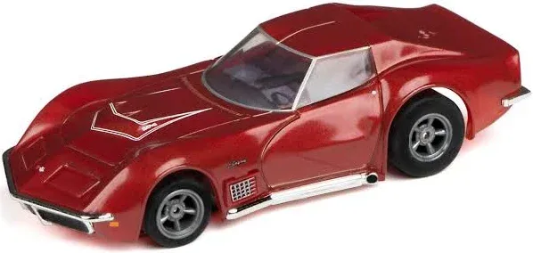 AFX 1970 Corvette LT1 Red Metallic HO Slot Car