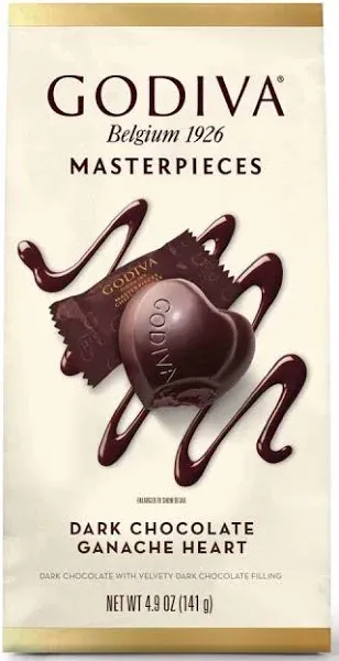 Godiva Dark Chocolate Ganache Heart Masterpieces