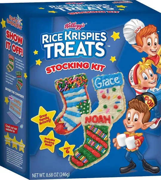 Crafty Cooking Kits Kellogg's Rice Krispy Treats Christmas Stocking