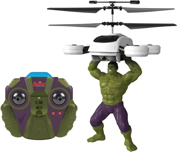 Marvel Avengers Hulk Flying Figure IR Helicopter