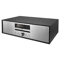 iLive Bluetooth Home Music System with CD Player, Built in Stereo Speakers, Includes Remote, Black (IHB340B)