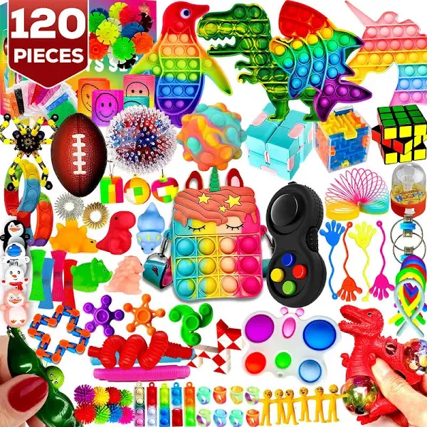 120 Pack Fidget Toys Set