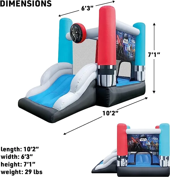 Star Wars Bounce House and Slide Inflatable