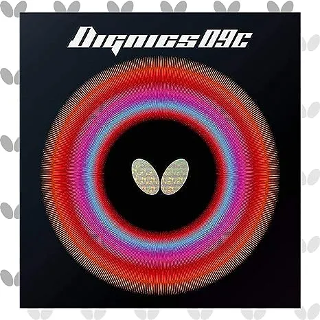 Butterfly Dignics 09c Table Tennis Ping Pong Rubber Red Very Thick TA 2.1 mm