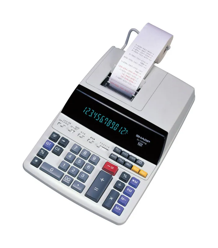 Sharp EL-1197PIII 12-Digit Desktop Calculator