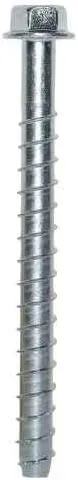 Simpson Strong-Tie THD50600H - Titen HD Concrete Screw Anchor (Zinc) 1/2" x 6" 20ct