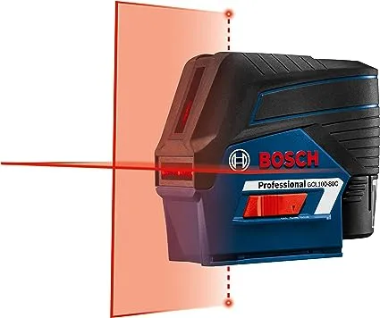 Bosch GCL100-80C 12V Max Connected Cross-Line Laser