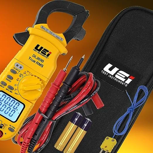 UEi DL389B Dual Display Hvac Clamp Meter