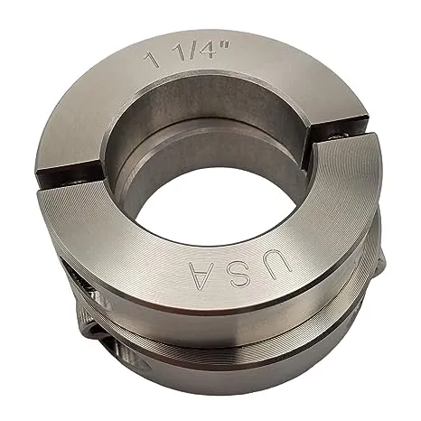 Shaft Collars - 1.25″ Bore Diameter - Clamping Two Piece Shaft Collar...