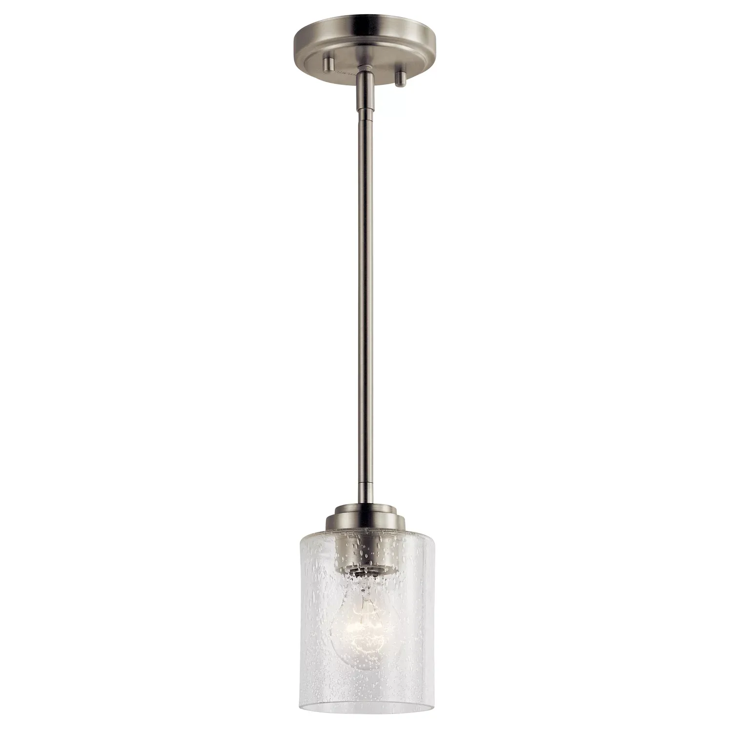 Kichler - Winslow 1 Light Mini Pendant Brushed Nickel 44032NI