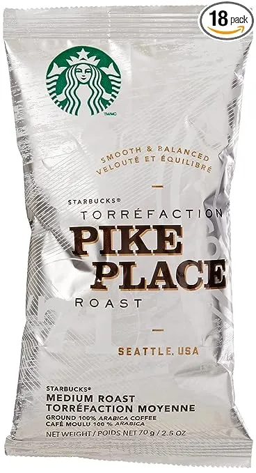 Starbucks Arabica Beans Breakfast Blend, Medium Roast, Ground Coffee, 18 oz