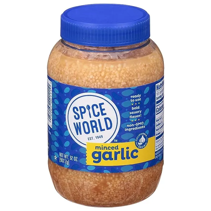 Spice World Minced Garlic