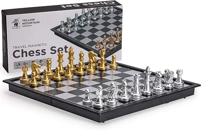 Yellow Mountain Imports Travel Magnetic Chess Set