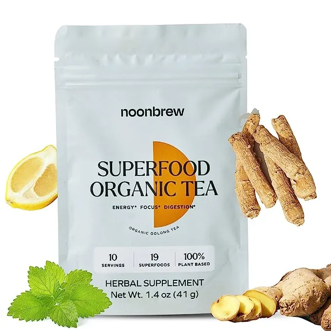 NoonBrew Superfood Organic Tea