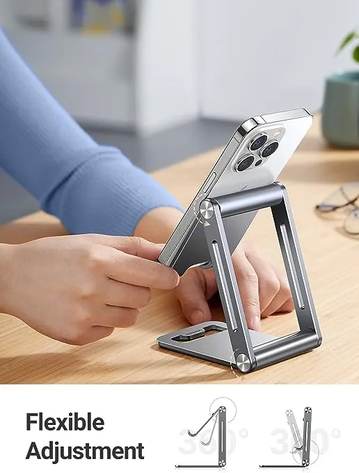 UGREEN Phone Holder Stand Aluminum Foldable Tablet Stand For iPhone mi Samsung