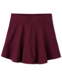 The Children's Place Girls' Active French Terry Skort