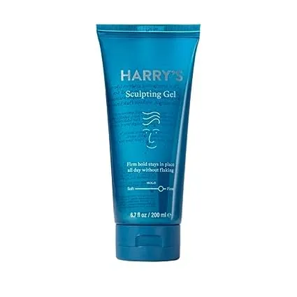 Harry's Sculpting Gel, Sets Firm Structure, Firm Hold, 6.7 oz Bottle x2