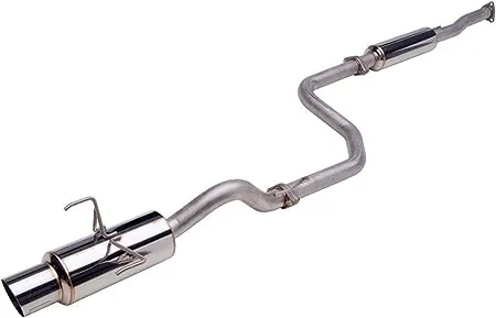 Skunk2 Mega Power 60mm Cat-Back Exhaust - 1996-2000 Honda Civic CX / DX Hatchback - 413-05-1540