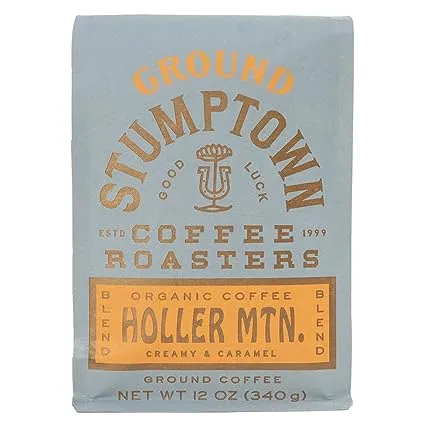 Stumptown Coffee Roasters, Medium Roast Ground Coffee - Hair Bender 12 Ounce Bag, Flavor Notes of Citrus and Dark Chocolate