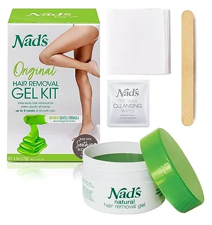 Wax Kit Gel, Wax Hair Removal For Women, Body+Face Wax, 6 Ounce