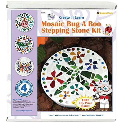 Bug A Boo - Mosaic Stepping Stone Kit