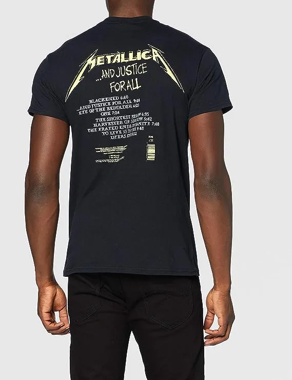 Metallica - and Justice for All (Tracks) T Shirt