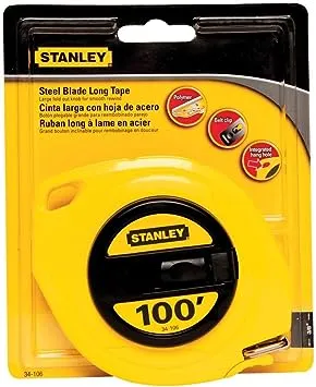 Stanley® Long Tapes, 3/8" x 50 ft Blade